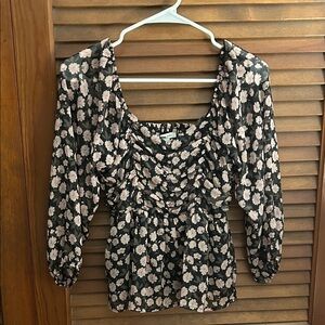 American Eagle Outfitters Floral Blouse